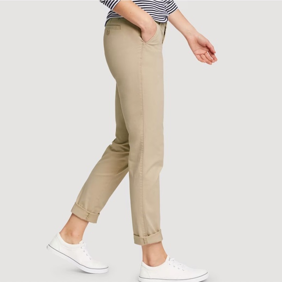 Women's Legend Wash Boyfriend Relaxed Fit Pants, Size 10 - Picture 3 of 3